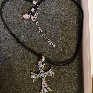 Lia Sophia Cross Necklace